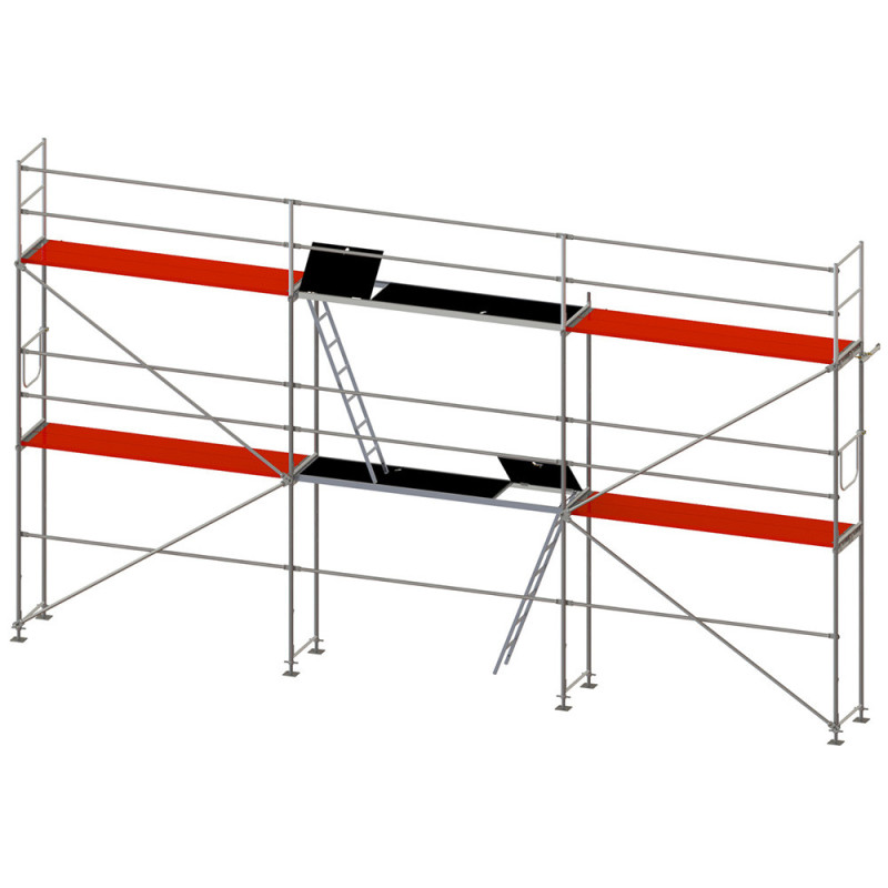 Rusztowanie Elewacyjne P70 typu Plettac 57m2