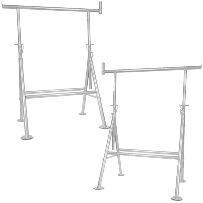 2x Kobyłka budowlana regulowana 182cm HDG