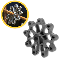 Dystans zbrojenia betonu podkładka Gwiazdka 30/4-12 MM 250 szt