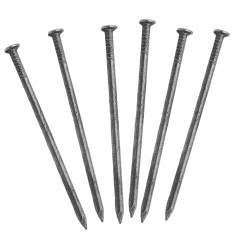 Gwoździe budowlane gładkie czarne 150mm 5mm 5KG