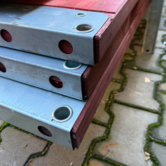 2.5 m wooden scaffold platform - outlet