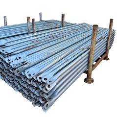 Longitudinal guardrail - outlet