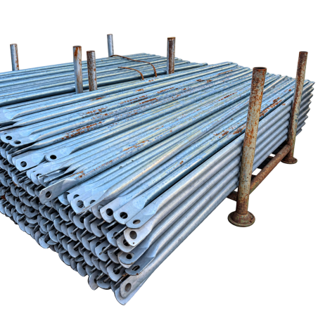 Longitudinal guardrail - outlet