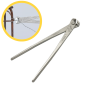 Cęgi obcęgi zbrojarskie, szczypce czołowe niklowane 300 KNIPEX 99 14 300 Cęgi obcęgi zbrojarskie, szczypce czołowe niklowane 300 KNIPEX 99 14 300
