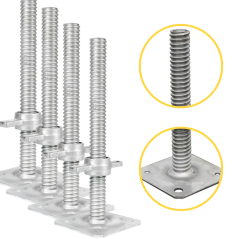 Adjustable foot Ø38 50cm 4pcs